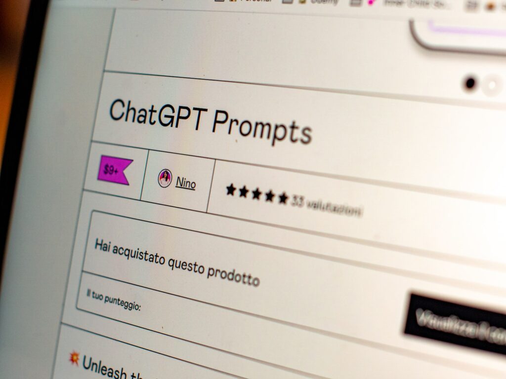 chatGPT prompt email prompts